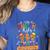 My Pre-K Kids Are Smart Cookies Christmas Teacher Women's Heather T-Shirt Heather True Royal My Pre-K Kids Are Smart Cookies Christmas Teacher Women's Heather T-Shirt Heather True Royal