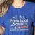 Pre-K Squad Adventure Camping Preschool Teacher Boy Girl Kid Women's Heather T-Shirt Heather True Royal