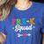 Pre-K Squad Teacher Student Kids Preschool Back To School Women's Heather T-Shirt Heather True Royal