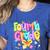 Preppy Fourth Grade Back To School 4th Grade Teacher Girls Women's Heather T-Shirt Heather True Royal