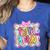 Preppy Third Grade Back To School Teacher Girl Kid Women's Heather T-Shirt Heather True Royal Preppy Third Grade Back To School Teacher Girl Kid Women's Heather T-Shirt Heather True Royal