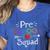 Preschool Squad Preschool Teacher Student Women's Heather T-Shirt Heather True Royal Preschool Squad Preschool Teacher Student Women's Heather T-Shirt Heather True Royal