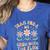 Preschool Teacher Appreciation Team Pre-K Grow With The Flow Women's Heather T-Shirt Heather True Royal Preschool Teacher Appreciation Team Pre-K Grow With The Flow Women's Heather T-Shirt Heather True Royal