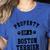 Property Of Boston Terrier Boston Terrier Shirt Women's Heather T-Shirt Heather True Royal