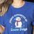 Proud Supporter Of Snow Days Teacher Women's Heather T-Shirt Heather True Royal Proud Supporter Of Snow Days Teacher Women's Heather T-Shirt Heather True Royal