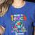 Proud To Teach Multilingual Learner ESL English Teacher Women's Heather T-Shirt Heather True Royal Proud To Teach Multilingual Learner ESL English Teacher Women's Heather T-Shirt Heather True Royal