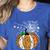 Pumpkin Music Teacher Halloween Fall Music Notes Autumn Women's Heather T-Shirt Heather True Royal Pumpkin Music Teacher Halloween Fall Music Notes Autumn Women's Heather T-Shirt Heather True Royal