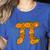 Pumpkin Pi Math Teacher Halloween Costume Geometry Women's Heather T-Shirt Heather True Royal Pumpkin Pi Math Teacher Halloween Costume Geometry Women's Heather T-Shirt Heather True Royal