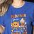 Pumpkin Spice Makes Teacher Nice Retro Fall Spooky Season Women's Heather T-Shirt Heather True Royal Pumpkin Spice Makes Teacher Nice Retro Fall Spooky Season Women's Heather T-Shirt Heather True Royal