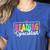 Reading Specialist Back To School Reading Teacher Women's Heather T-Shirt Heather True Royal Reading Specialist Back To School Reading Teacher Women's Heather T-Shirt Heather True Royal