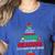 Reading Teacher Christmas Shirt Elf Christmas Cheer For Men Women Women's Heather T-Shirt Heather True Royal