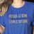 Regulation Before Expectation Occupational Therapy Teacher Women's Heather T-Shirt Heather True Royal Regulation Before Expectation Occupational Therapy Teacher Women's Heather T-Shirt Heather True Royal