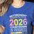 Retirement Class Of 2026 Teacher Countdown Loading Teacher Women's Heather T-Shirt Heather True Royal