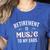 Retirement Is Music To My Ears Retired Music Teacher Women's Heather T-Shirt Heather True Royal Retirement Is Music To My Ears Retired Music Teacher Women's Heather T-Shirt Heather True Royal