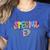 Retro Checkered Special Education Teacher Back To School Women's Heather T-Shirt Heather True Royal