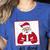 Retro All Done Christmas Special Ed Teacher Team Santa Women Women's Heather T-Shirt Heather True Royal Retro All Done Christmas Special Ed Teacher Team Santa Women Women's Heather T-Shirt Heather True Royal