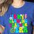 Retro Groovy In My Glowing Teacher Era Happy Teacher's Day Women's Heather T-Shirt Heather True Royal Retro Groovy In My Glowing Teacher Era Happy Teacher's Day Women's Heather T-Shirt Heather True Royal