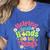 Retro Helping Small Hands Do Big Things Teacher Appreciation For Men Women Women's Heather T-Shirt Heather True Royal Retro Helping Small Hands Do Big Things Teacher Appreciation For Men Women Women's Heather T-Shirt Heather True Royal