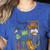 Retro Howdy Pre-K Back To School Western Teacher Women's Heather T-Shirt Heather True Royal Retro Howdy Pre-K Back To School Western Teacher Women's Heather T-Shirt Heather True Royal