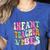 Retro Infant Teacher Vibes Women Daycare Teacher Women's Heather T-Shirt Heather True Royal Retro Infant Teacher Vibes Women Daycare Teacher Women's Heather T-Shirt Heather True Royal