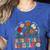 Retro Instructional Assistant Wildflowers Teacher Aide Women's Heather T-Shirt Heather True Royal Retro Instructional Assistant Wildflowers Teacher Aide Women's Heather T-Shirt Heather True Royal