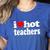 Retro I Love Hot Teachers Vintage I Heart Hot Teacher Men Women Girls Kids Women's Heather T-Shirt Heather True Royal