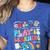 Retro Play Is Learning Kindergarten Teacher Team Women Women's Heather T-Shirt Heather True Royal Retro Play Is Learning Kindergarten Teacher Team Women Women's Heather T-Shirt Heather True Royal