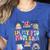Retro In My PTO Mom Era Parent Organization Team Teacher Women's Heather T-Shirt Heather True Royal