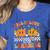 Retro Pumpkin Fall In Love With Learning Autumn Teacher Women's Heather T-Shirt Heather True Royal