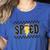 Retro SPED Teacher Pencil Lightning Bolt Back To School Women's Heather T-Shirt Heather True Royal Retro SPED Teacher Pencil Lightning Bolt Back To School Women's Heather T-Shirt Heather True Royal