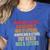 Riddle Wordplay Joke For Grammar Nerds And Teachers Women's Heather T-Shirt Heather True Royal Riddle Wordplay Joke For Grammar Nerds And Teachers Women's Heather T-Shirt Heather True Royal