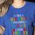 I Run Marathon Just Kidding I Chase Toddlers Teacher Women's Heather T-Shirt Heather True Royal