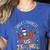 Santa's Favorite Music Teacher Christmas Santa Hat Matching Women's Heather T-Shirt Heather True Royal Santa's Favorite Music Teacher Christmas Santa Hat Matching Women's Heather T-Shirt Heather True Royal