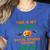 My Scary Social Studies Teacher Costume Halloween Men Women Women's Heather T-Shirt Heather True Royal