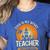 This Is My Scary Teacher Costume Halloween Women's Heather T-Shirt Heather True Royal This Is My Scary Teacher Costume Halloween Women's Heather T-Shirt Heather True Royal