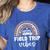 School Bus Trip Vibes Students Teachers Students Field Trip Women's Heather T-Shirt Heather True Royal School Bus Trip Vibes Students Teachers Students Field Trip Women's Heather T-Shirt Heather True Royal