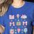 School Pencils And Bows Teacher Bow Coquette Pencil Girls Women's Heather T-Shirt Heather True Royal School Pencils And Bows Teacher Bow Coquette Pencil Girls Women's Heather T-Shirt Heather True Royal