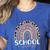 School Psych Teacher School Psychologist Leopard Rainbow Women's Heather T-Shirt Heather True Royal School Psych Teacher School Psychologist Leopard Rainbow Women's Heather T-Shirt Heather True Royal