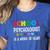 School Psychologist Is a Work Of Heart Teacher LSSP Doctor Women's Heather T-Shirt Heather True Royal School Psychologist Is a Work Of Heart Teacher LSSP Doctor Women's Heather T-Shirt Heather True Royal