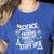 Science Because Figuring Things Out Teacher Pro Scientific Women's Heather T-Shirt Heather True Royal Science Because Figuring Things Out Teacher Pro Scientific Women's Heather T-Shirt Heather True Royal