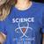 Science It's Like Magic But Real Teachers Students Scientist Women's Heather T-Shirt Heather True Royal Science It's Like Magic But Real Teachers Students Scientist Women's Heather T-Shirt Heather True Royal