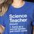 Science Teacher Definition Back To School First Day Women's Heather T-Shirt Heather True Royal Science Teacher Definition Back To School First Day Women's Heather T-Shirt Heather True Royal