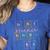 In My Science Teacher Era Science Teacher Women's Heather T-Shirt Heather True Royal In My Science Teacher Era Science Teacher Women's Heather T-Shirt Heather True Royal