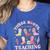 These Boots Are Made For Teaching Western Cowgirl Teacher Women's Heather T-Shirt Heather True Royal These Boots Are Made For Teaching Western Cowgirl Teacher Women's Heather T-Shirt Heather True Royal