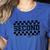 Second Grade Checkered Teacher 1st Day Back To School Women Women's Heather T-Shirt Heather True Royal Second Grade Checkered Teacher 1st Day Back To School Women Women's Heather T-Shirt Heather True Royal