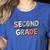 Second Grade Dream Team Back To School 2nd Grade Teacher Women's Heather T-Shirt Heather True Royal Second Grade Dream Team Back To School 2nd Grade Teacher Women's Heather T-Shirt Heather True Royal