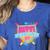 Second Grade Drip Ice Cream Home Plate Baseball Teachers Kid Women's Heather T-Shirt Heather True Royal