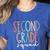 Second Grade Squad 2nd Grade Teacher Women Back To School Women's Heather T-Shirt Heather True Royal Second Grade Squad 2nd Grade Teacher Women Back To School Women's Heather T-Shirt Heather True Royal