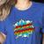 Second Grade Superhero Teacher Student 2nd Grade Comic Retro Women's Heather T-Shirt Heather True Royal Second Grade Superhero Teacher Student 2nd Grade Comic Retro Women's Heather T-Shirt Heather True Royal