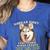 Siberian Husky Professional Human Trainer Women's Heather T-Shirt Heather True Royal